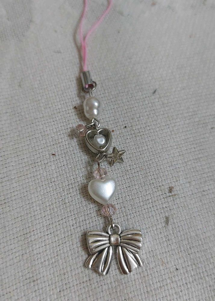 Cute bow charm aesthetic dangler