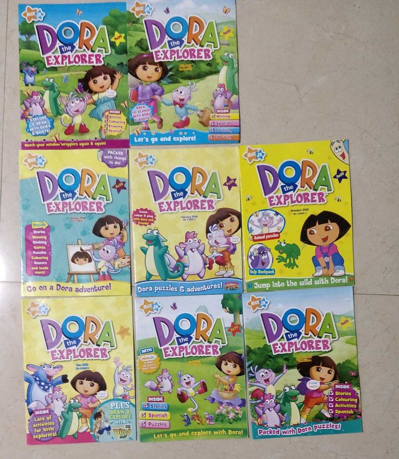 Dora and Mickey mouse Magazines Collection