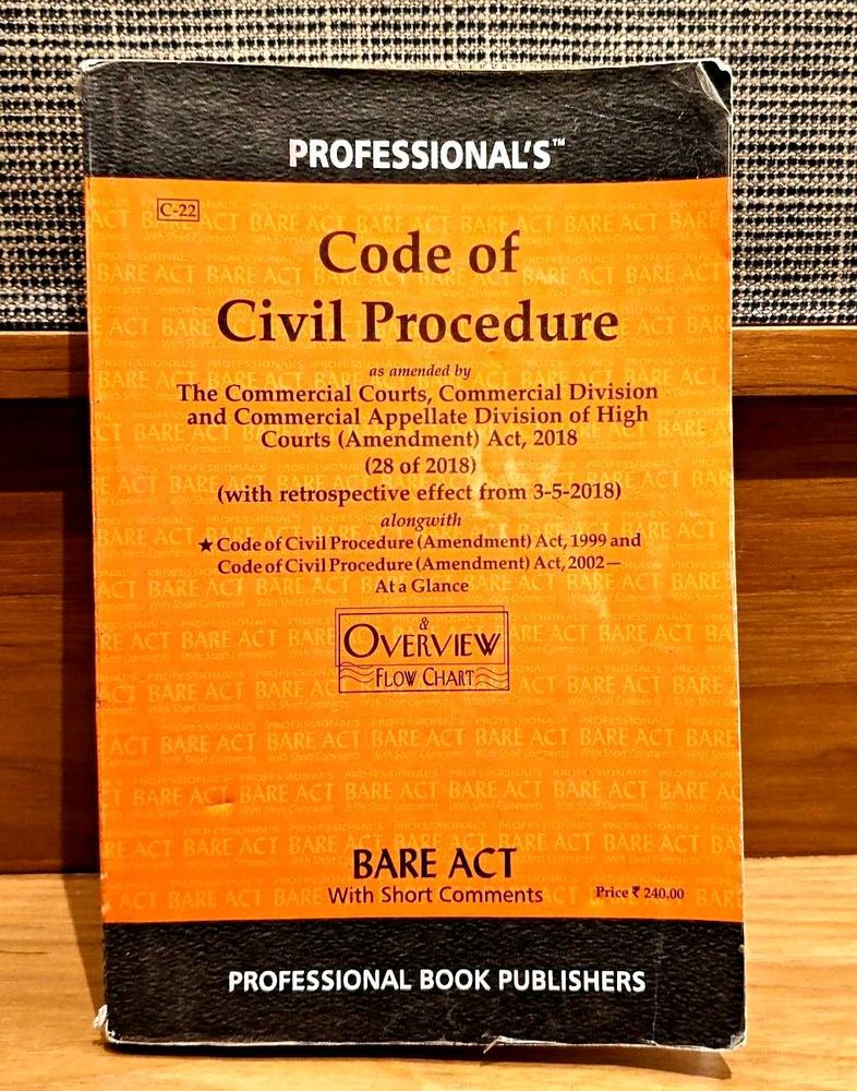 Code of Civil Procedure Bare Act