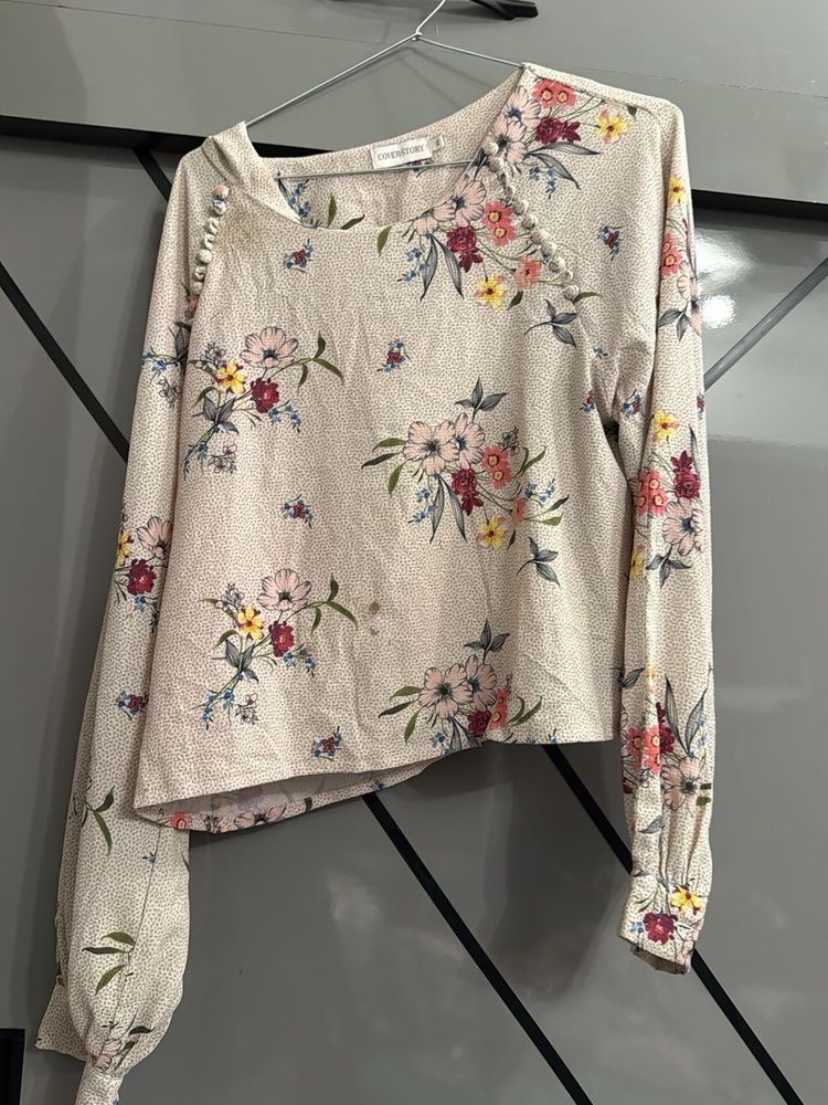 Floral Long Sleeve Top