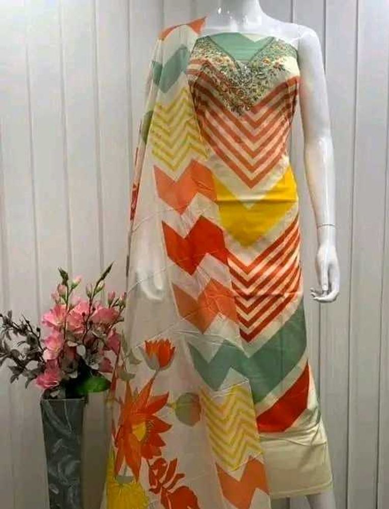 Pure Cotton Suit Minor Hole