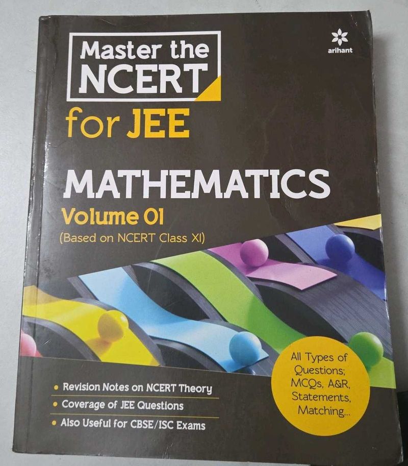 Master the NCERT Mathematics for JEE Volume 1