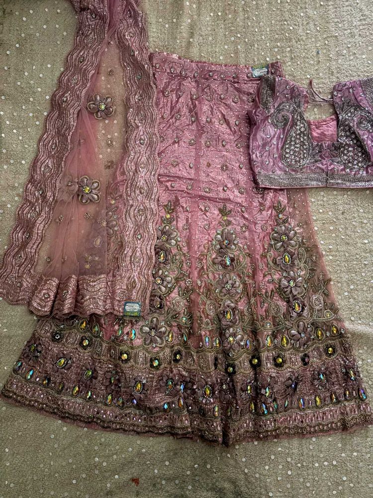 y2kExquisite Pink Lehenga Choli Set