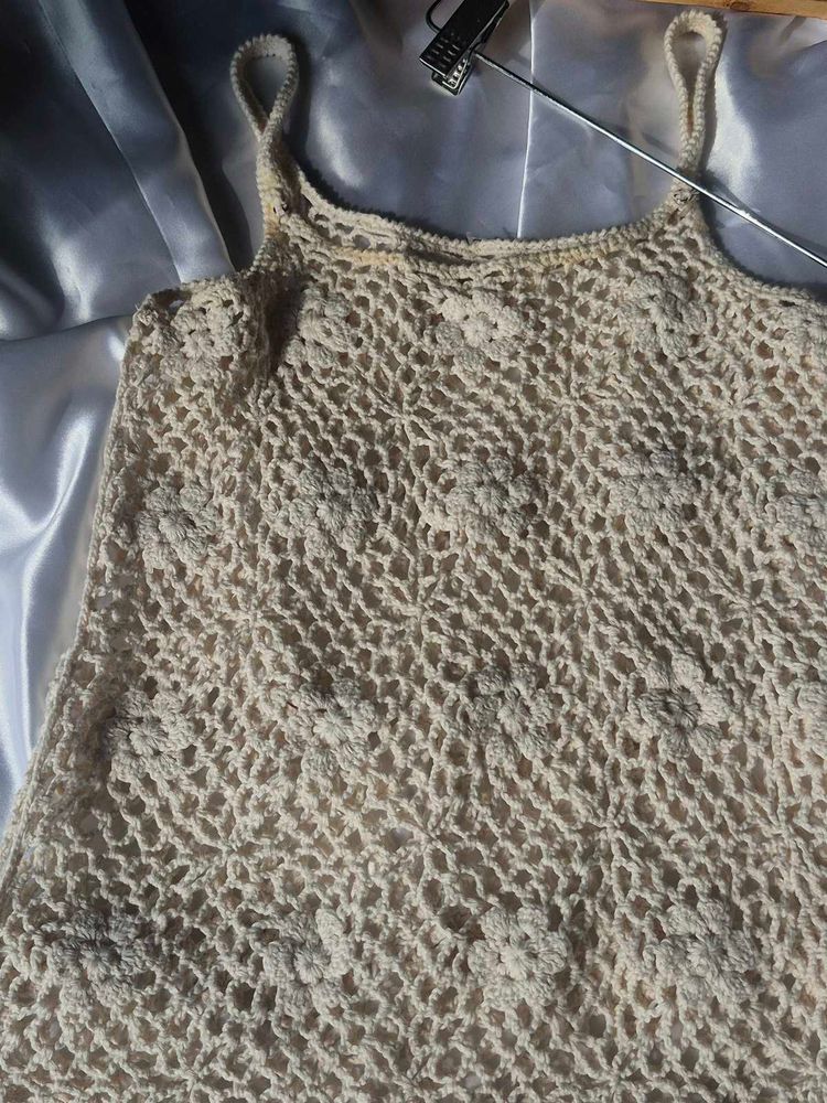 Boho Crochet Tank Top