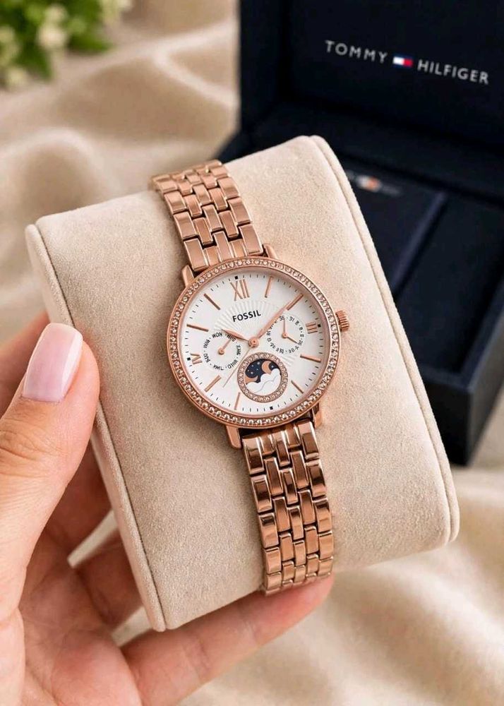 Fossil sun n moon working feature  Watch
