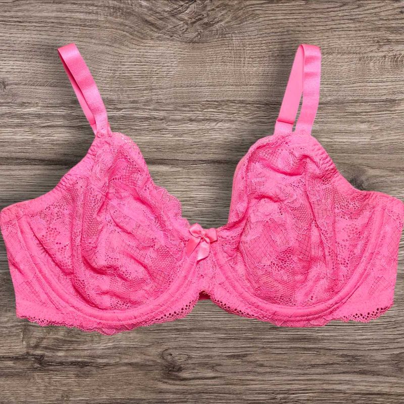 George Underwired Pink Lace Bra