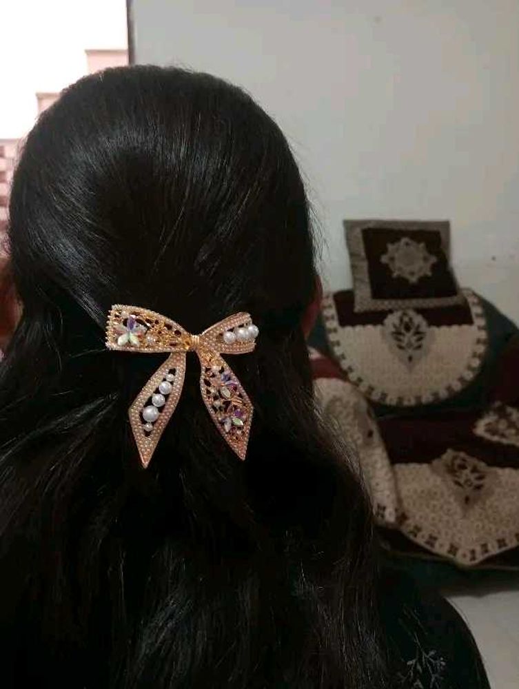 Elegant Bow Hair Clip