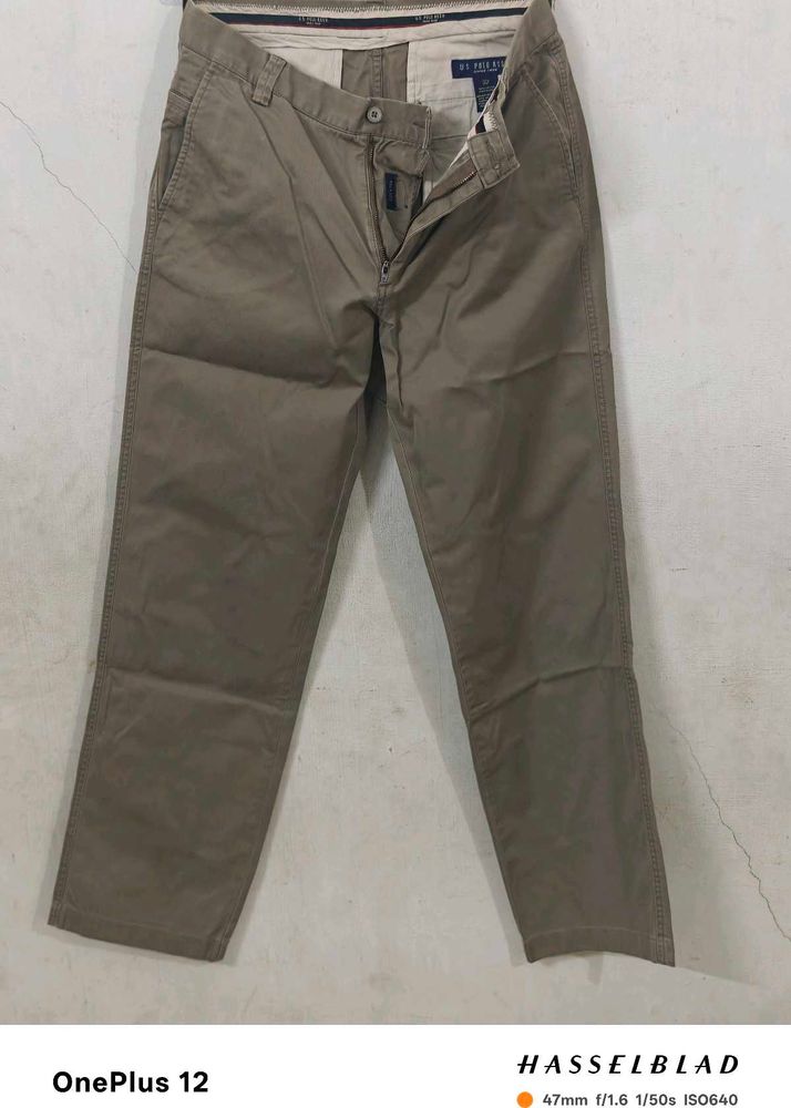 Nice Pair Of US POLO Cotton Chinos - 32 W