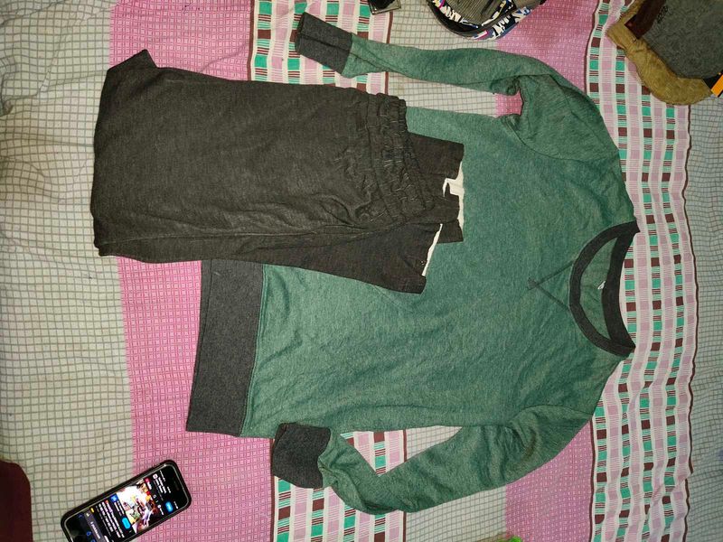 Green T-Shirt &amp; Bottom Set