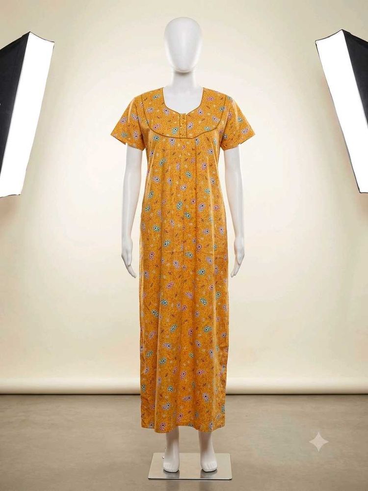 Comfortable Floral Nightgown