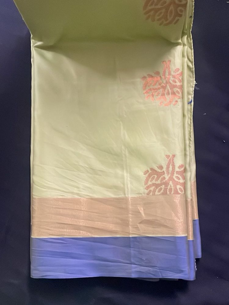 ‼️(New)‼️lime green saree
