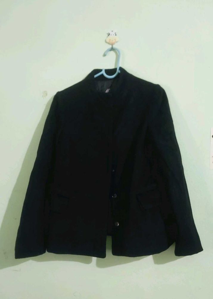 Classic Black Blazer Jacket