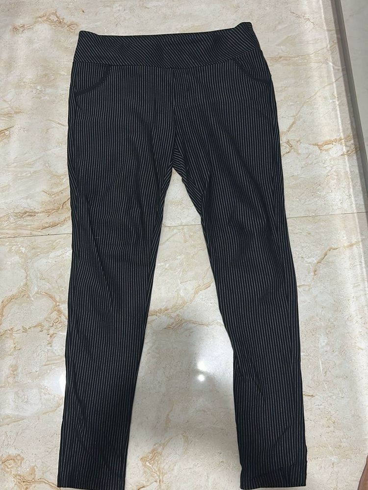 Pinstripe Leggings