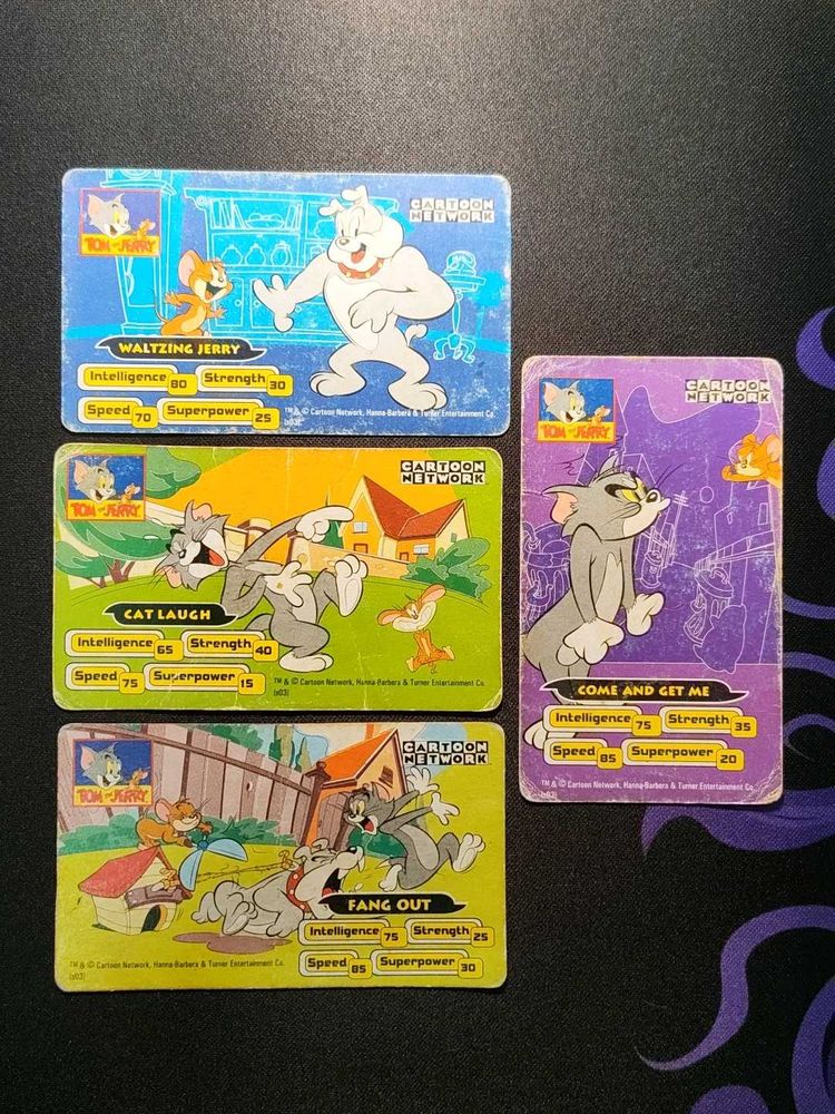 Tom &amp; Jerry Choki card collectible COMBO