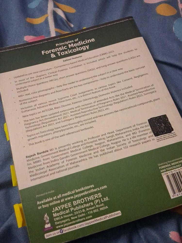 [Bardale] Forensic medicine and toxicology,