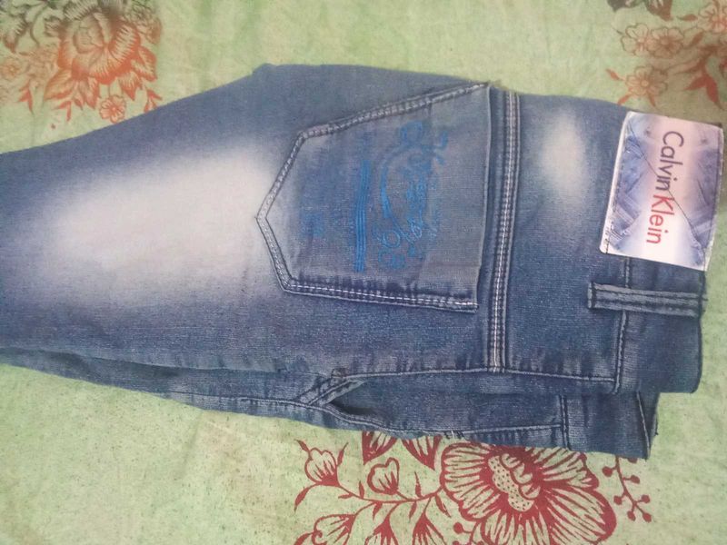 Calvin Klein Blue Denim Jeans