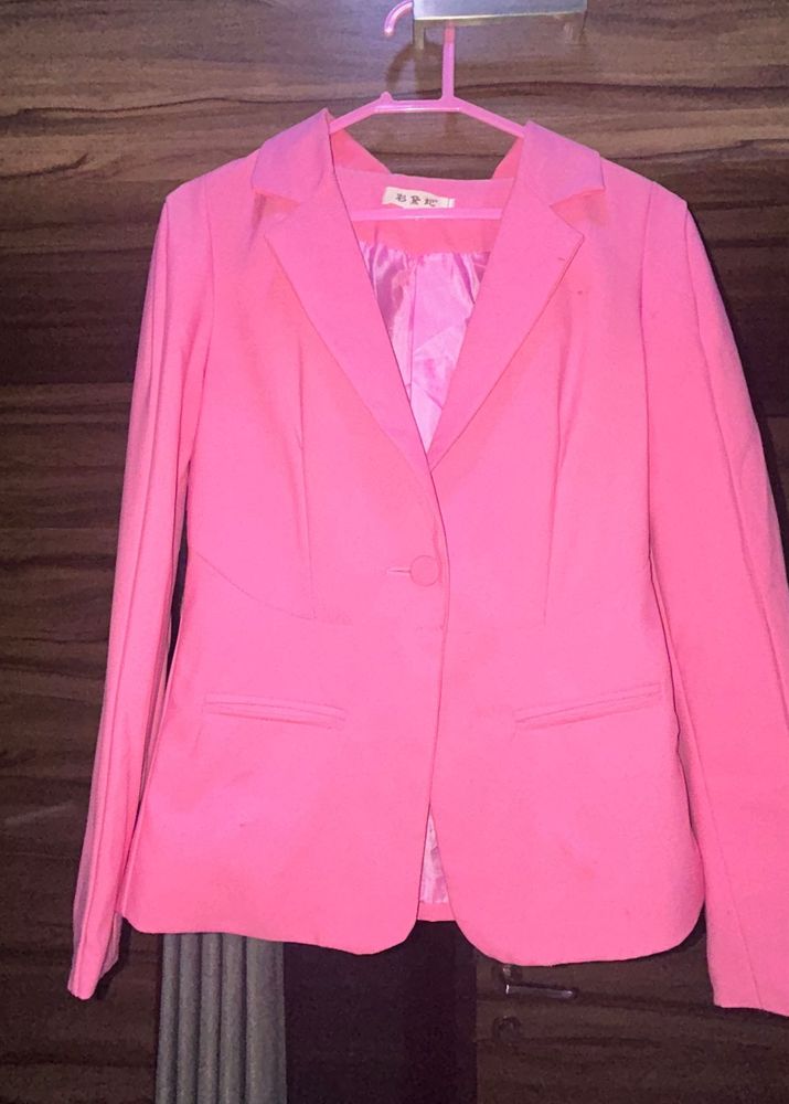 Vibrant Pink Blazer