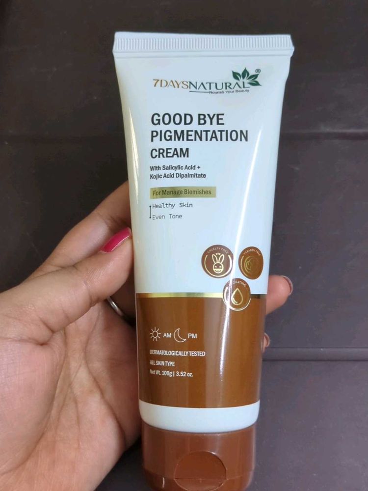 7Days Natural Good Bye Pigmentation Cream