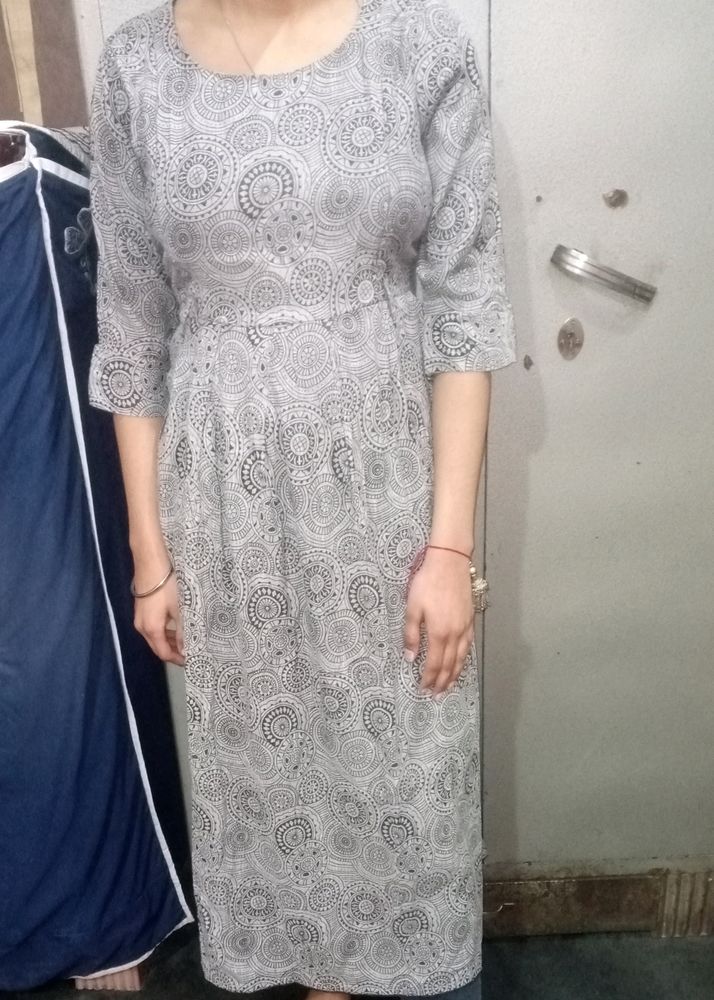 Rayon Aline Maternity Kurta