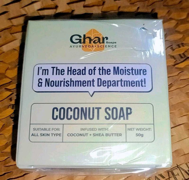 Ghar Coconut Soap (1)