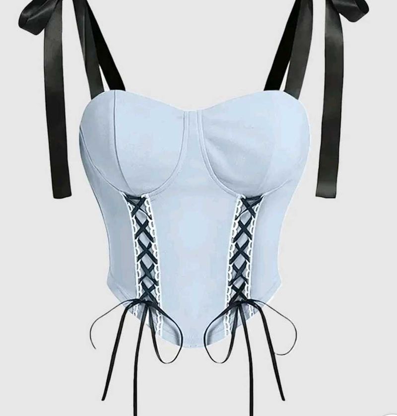Pastel Corset Top