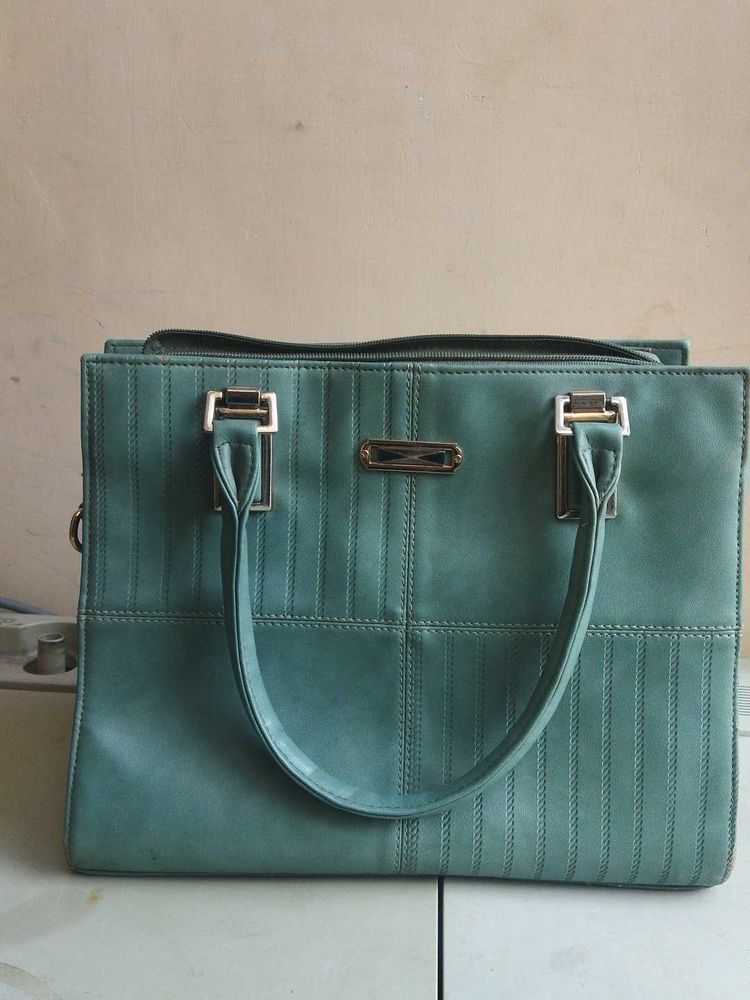 Stylish Teal Handbag