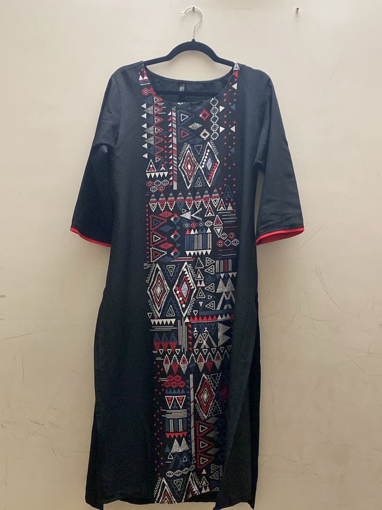 Price Drop! Vaamsi Women Polyester Regular Kurti