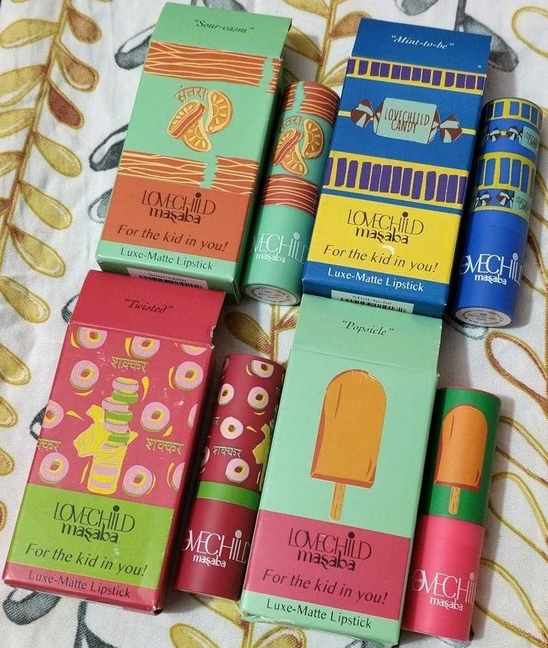 Lovechild Masaba Luxe Matte Lipsticks