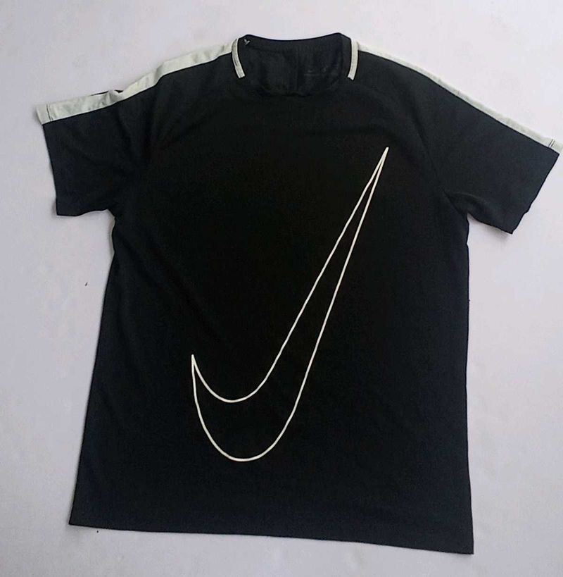 Nike T-Shirt with Large Swoosh Logo