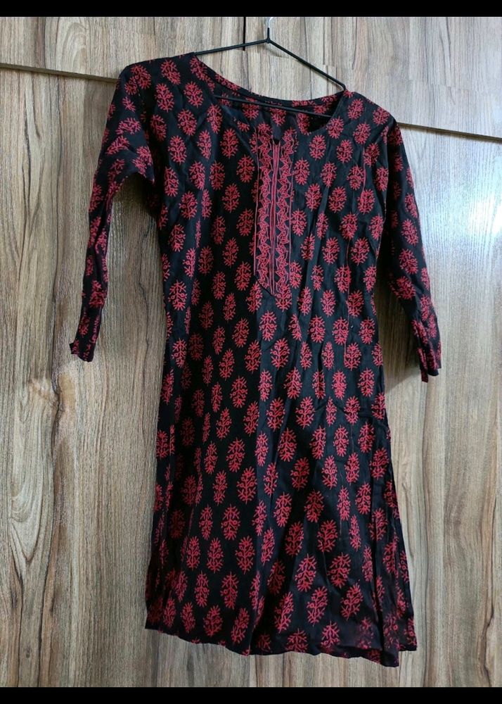 Never Used Ajrak Printed Kurta