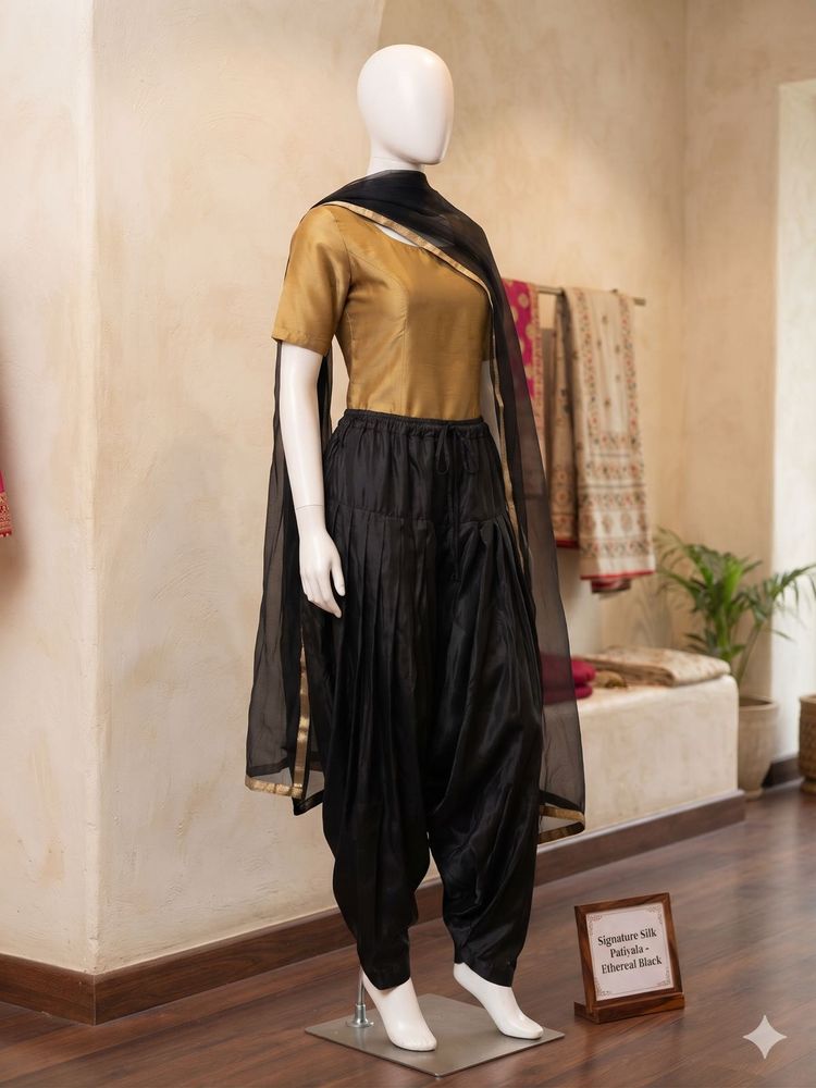 Elegant Black Palazzo Pants