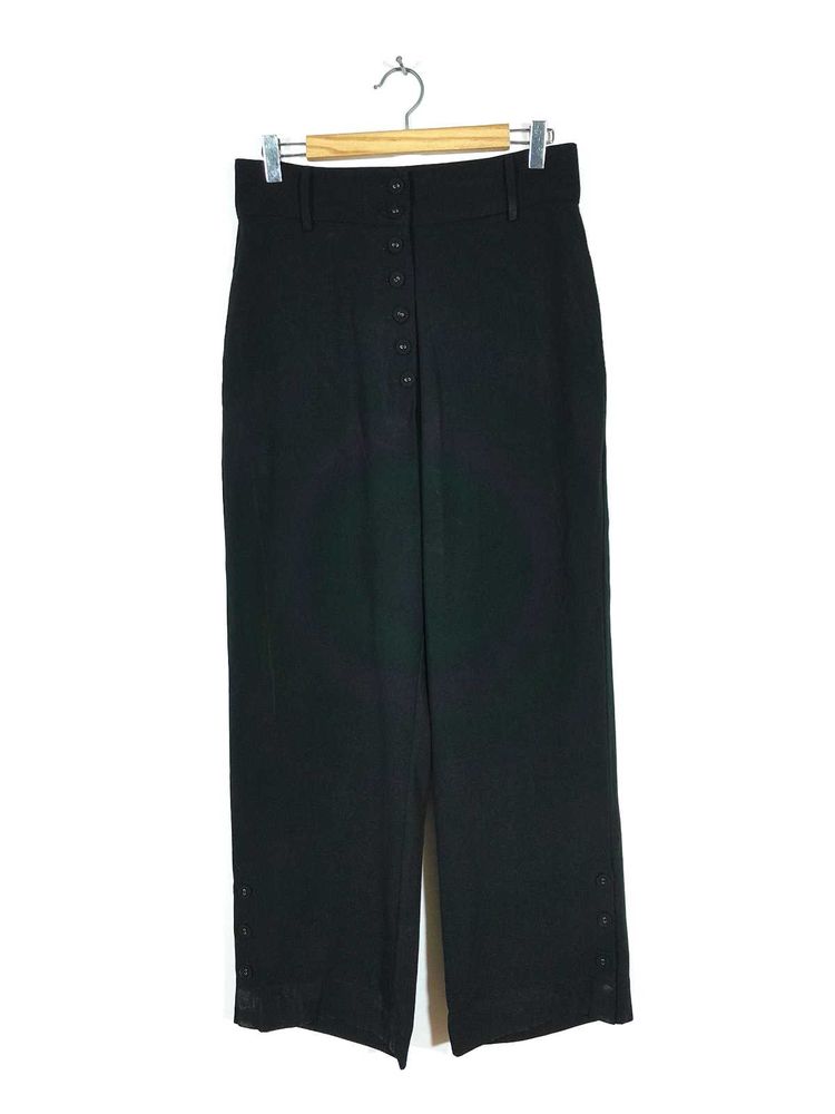 Black Formal Trouser For Women's