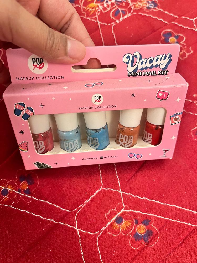 POP X0 Vacay Mini Nail Kit