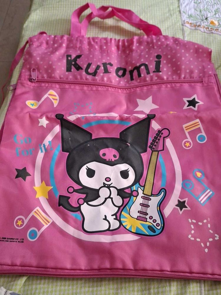 KUROMI CUTE LIGHT WEIGHT BACKPACK