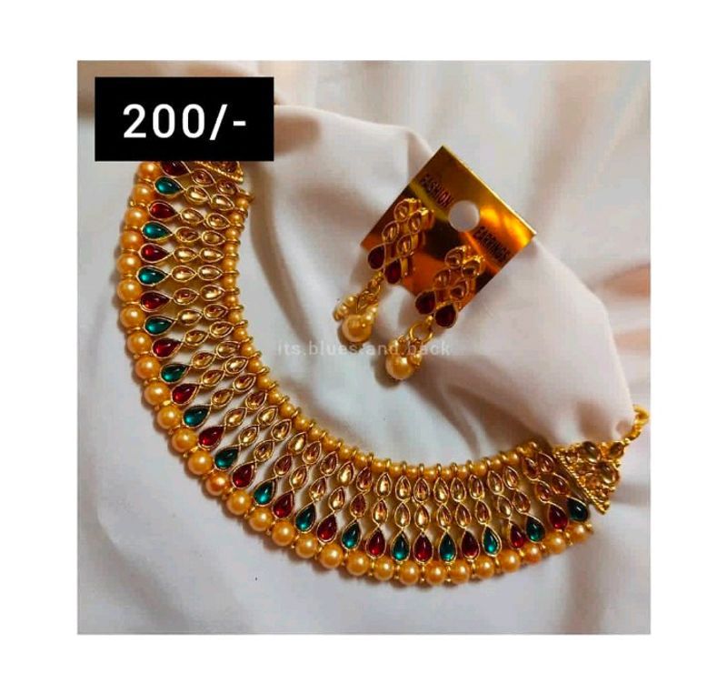 CLEARANCE SALE At just 90/- Buy any choker set