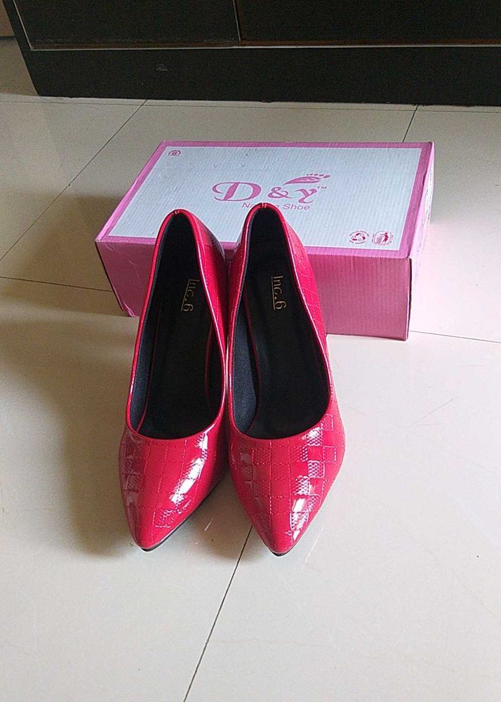 Red Pencil Heels