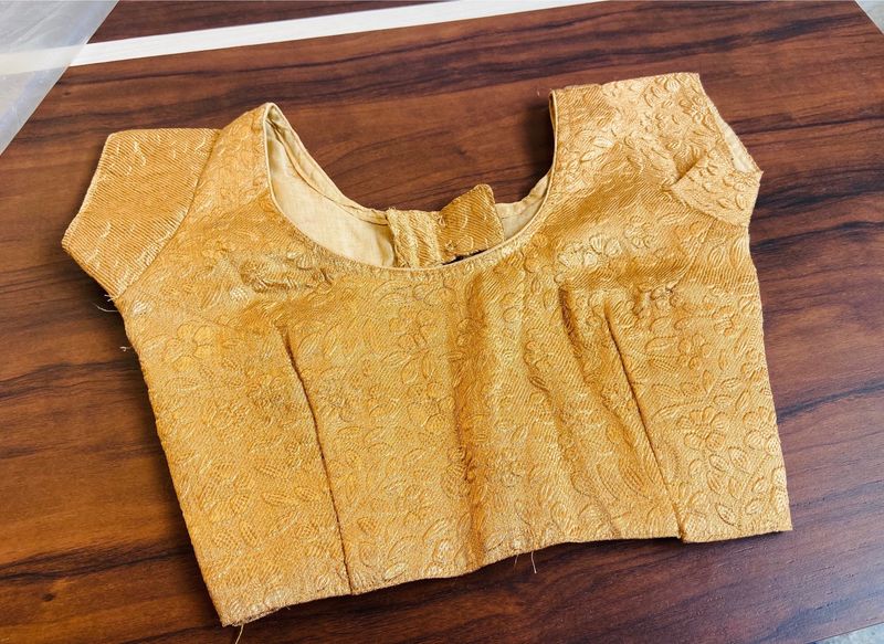 Rose Golden Design Blouse For Girls❤️