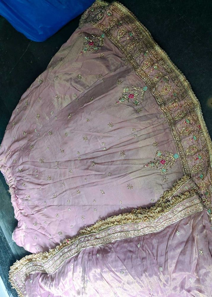 dabka Embroidered Lehenga Choli Set