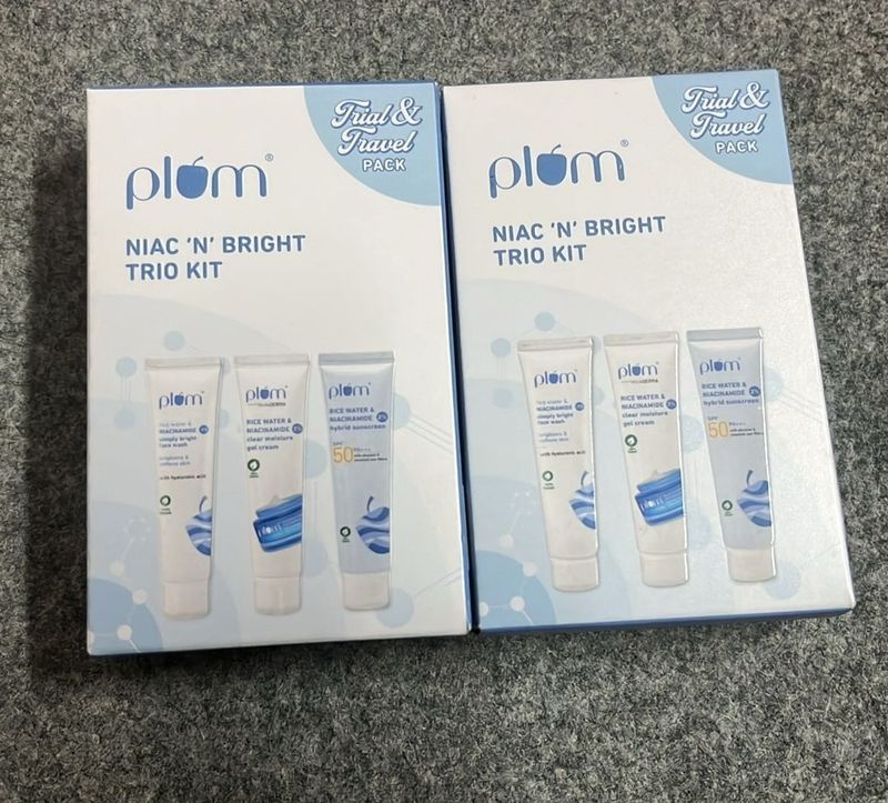 Plum NIAC 'N' BRIGHT Trio Kit Pack 2