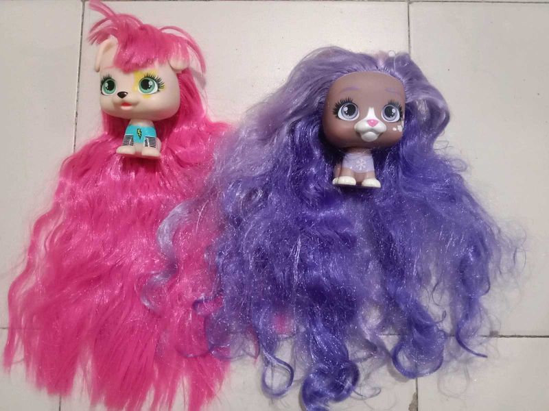 2 Hair Surprise Dolls