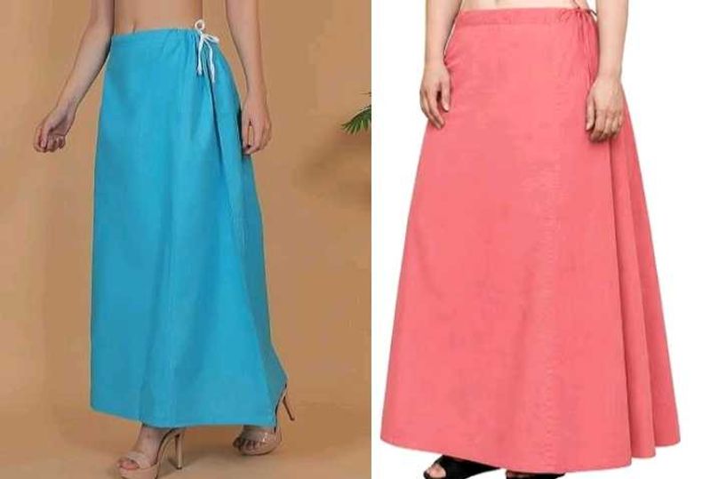 2 Piece Saree Petticoats Set