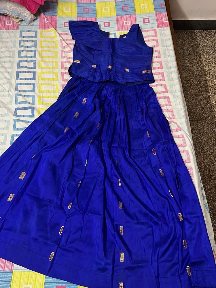 Royal Blue Lehenga Choli Set