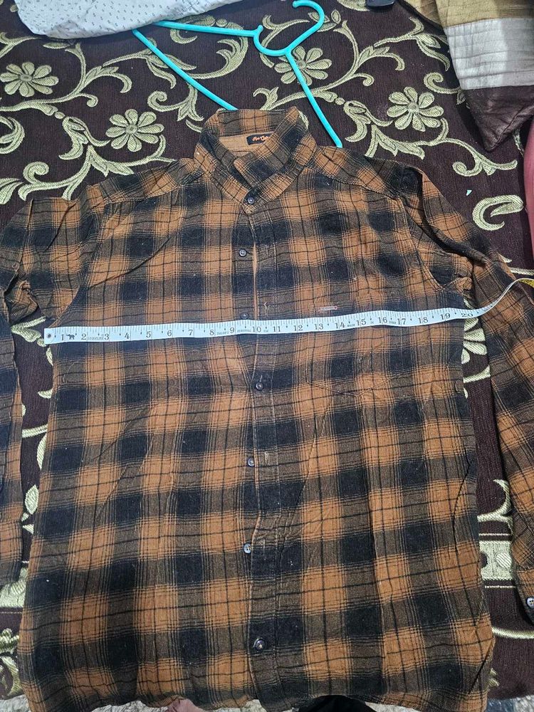 Men's Plaid Long Sleeve Shirt