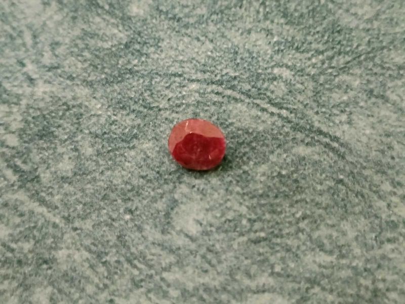 Natural Ruby Gemstone - Faceted Round