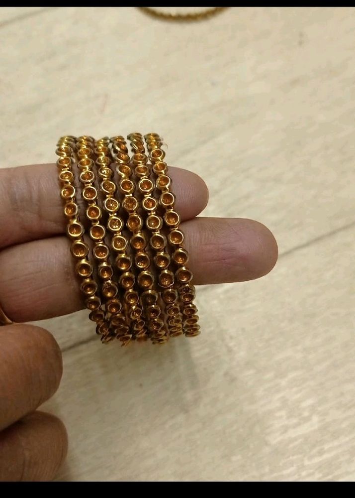 Golden 6 Bangls