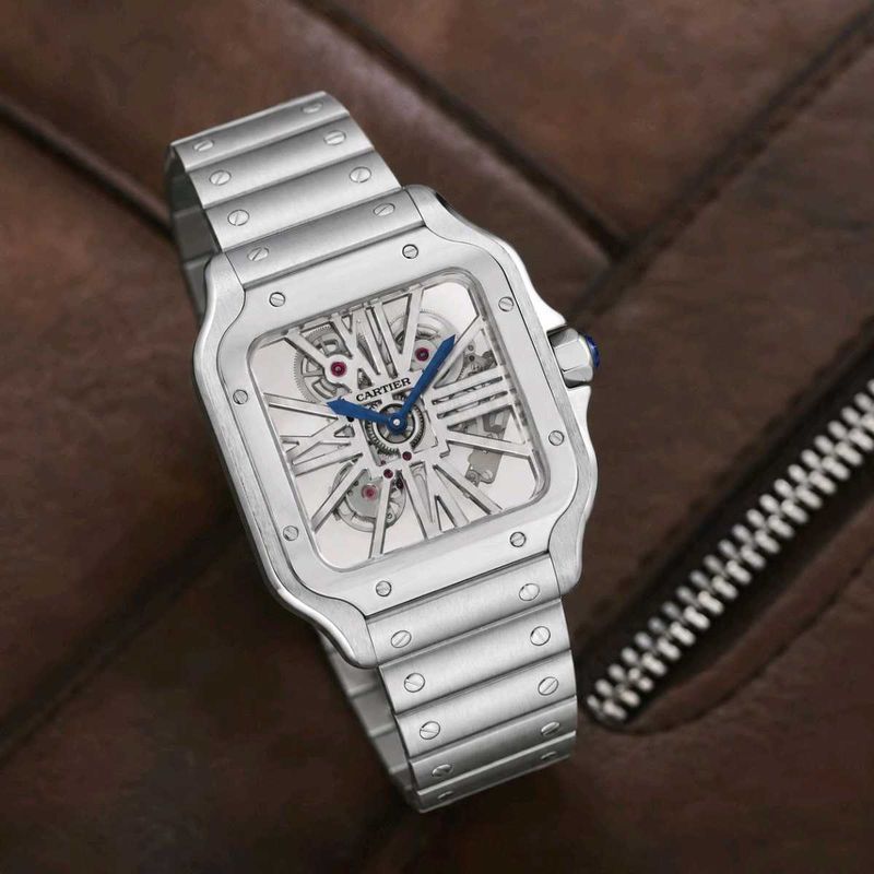 Cartier Santos Skeleton Watch - For Her