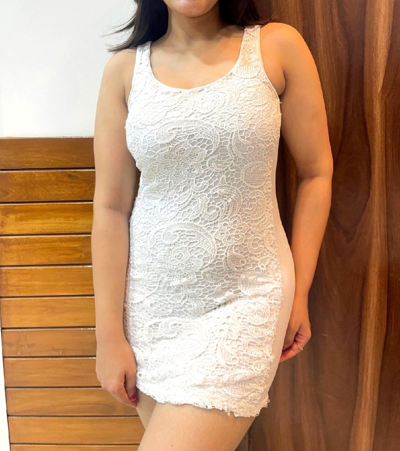White Short Dresses