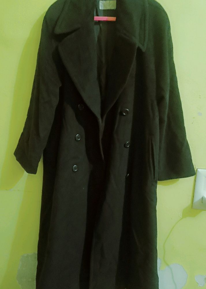 Vintage Wool Blend Overcoat