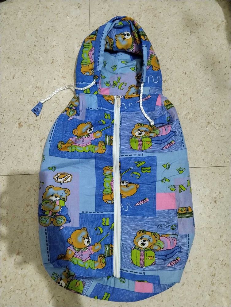 Cute Teddy Bear Baby Bunting Bag