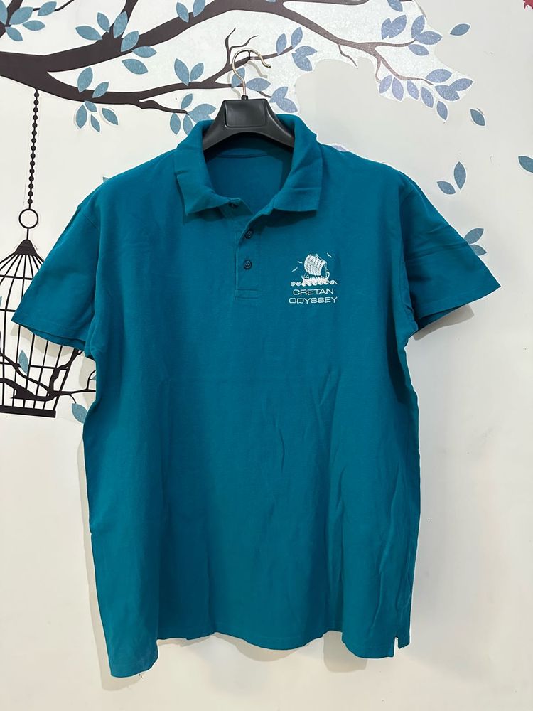 Men's Teal Polo Shirt (Europe)